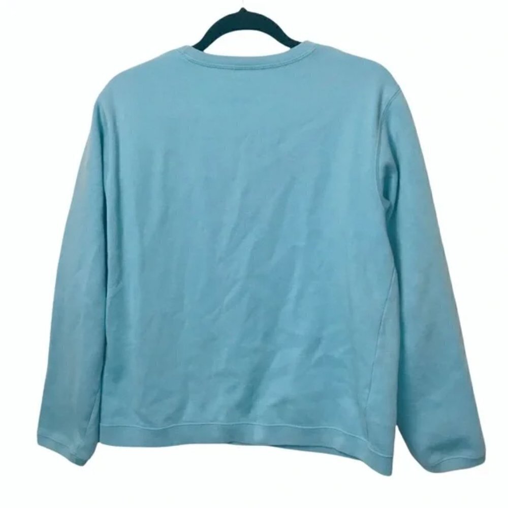 Nike Blue Logo Pullover Sweatshirt - Picture 2 of 10
